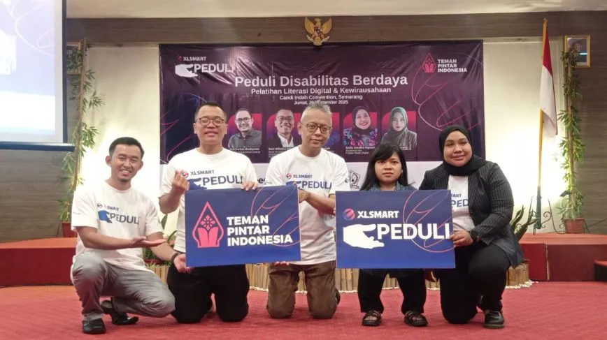 program XLSMART lebih dekat mengadakan pelatihan untuk disabilitas Indonesia